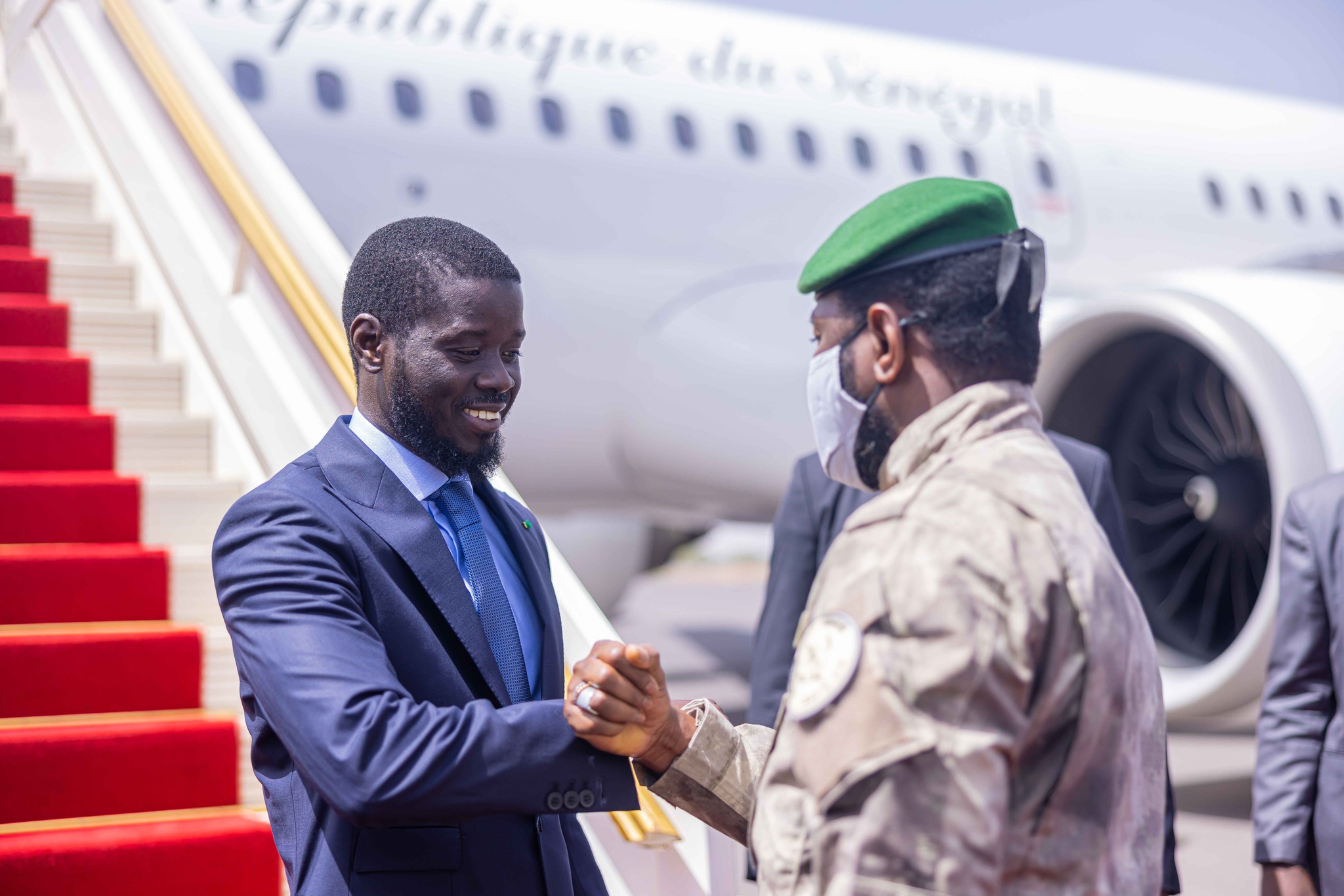 Coopération Mali-Sénégal : le Président Bassirou Diomaye Faye en visite au Mali 